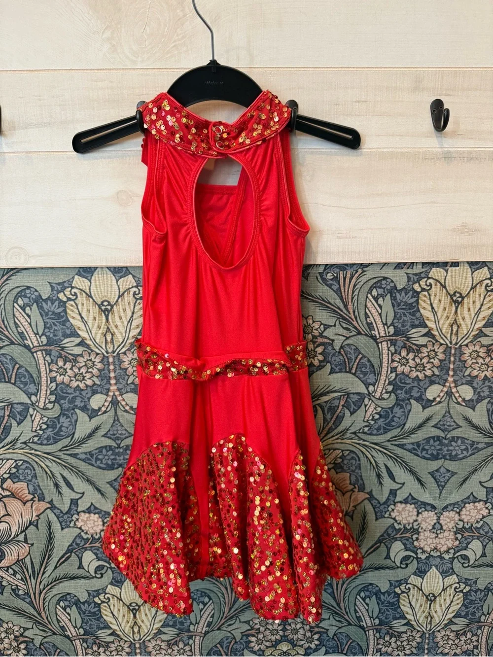 NEW! Revolution Dancewear Live It Up red jazz tap dance costume